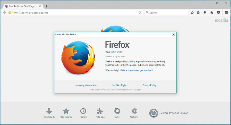 Firefox 54 version download